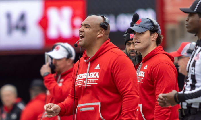 Tony White cropped 2023 Nebraska football spring game defensive coordinator